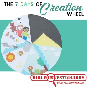 The 7 Days of Creation for Kids Wheel