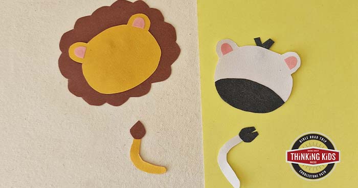 God Created Animals Craft | Genesis 1:24