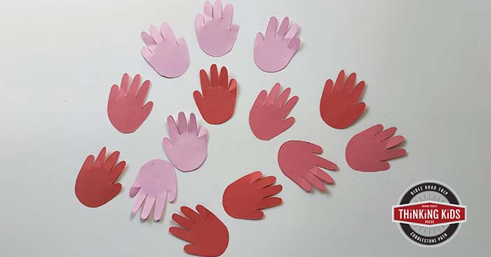 Love One Another Bible Verse | John 15:12 Heart Wreath Craft