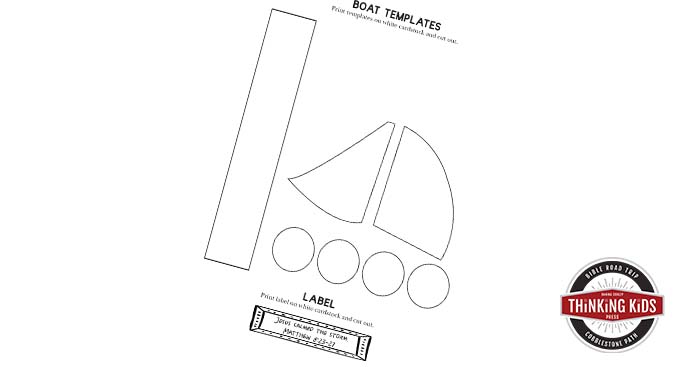 Jesus Calms the Storm Craft