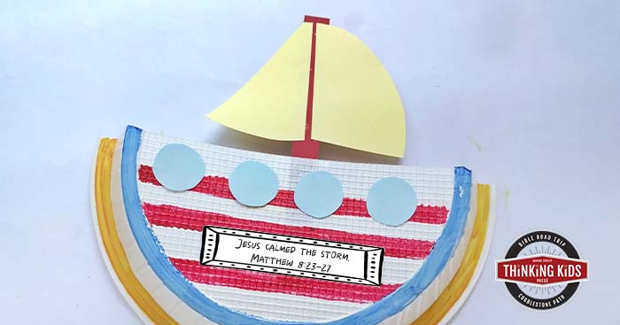 Jesus Calms the Storm Craft