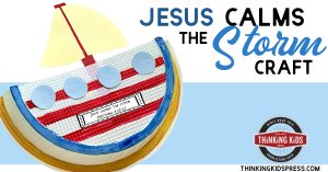 Jesus Calms the Storm Craft