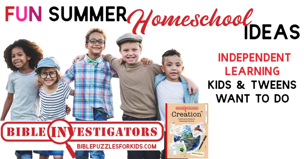 Fun Summer Homeschool Ideas | Independent Learning Kids and Tweens Want to Do