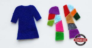 Joseph and the Coat of Many Colors Craft