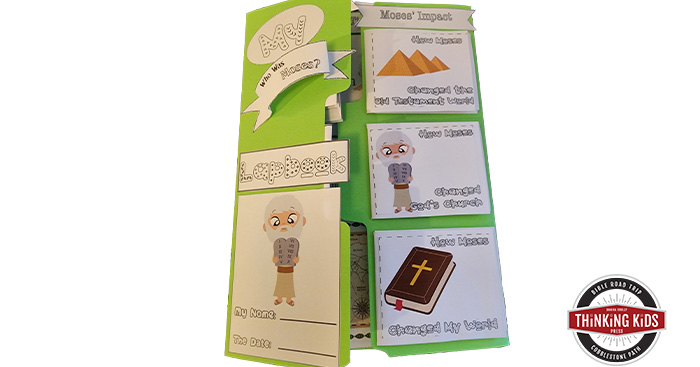 The Story of Moses | Kids' FREE Biography Lapbook