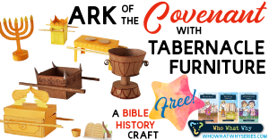 Ark of the Covenant with Tabernacle Furniture Craft