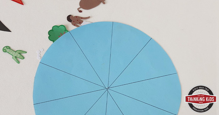 10 Plagues of Egypt Kids' Wheel Craft