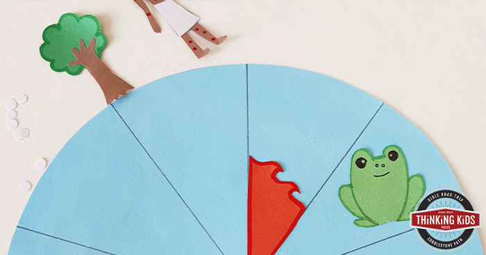 10 Plagues of Egypt Kids' Wheel Craft