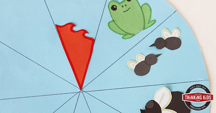 10 Plagues of Egypt Kids' Wheel Craft