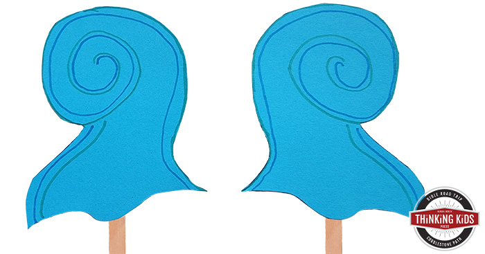 Moses and the Red Sea Craft | Bible Stick Puppets