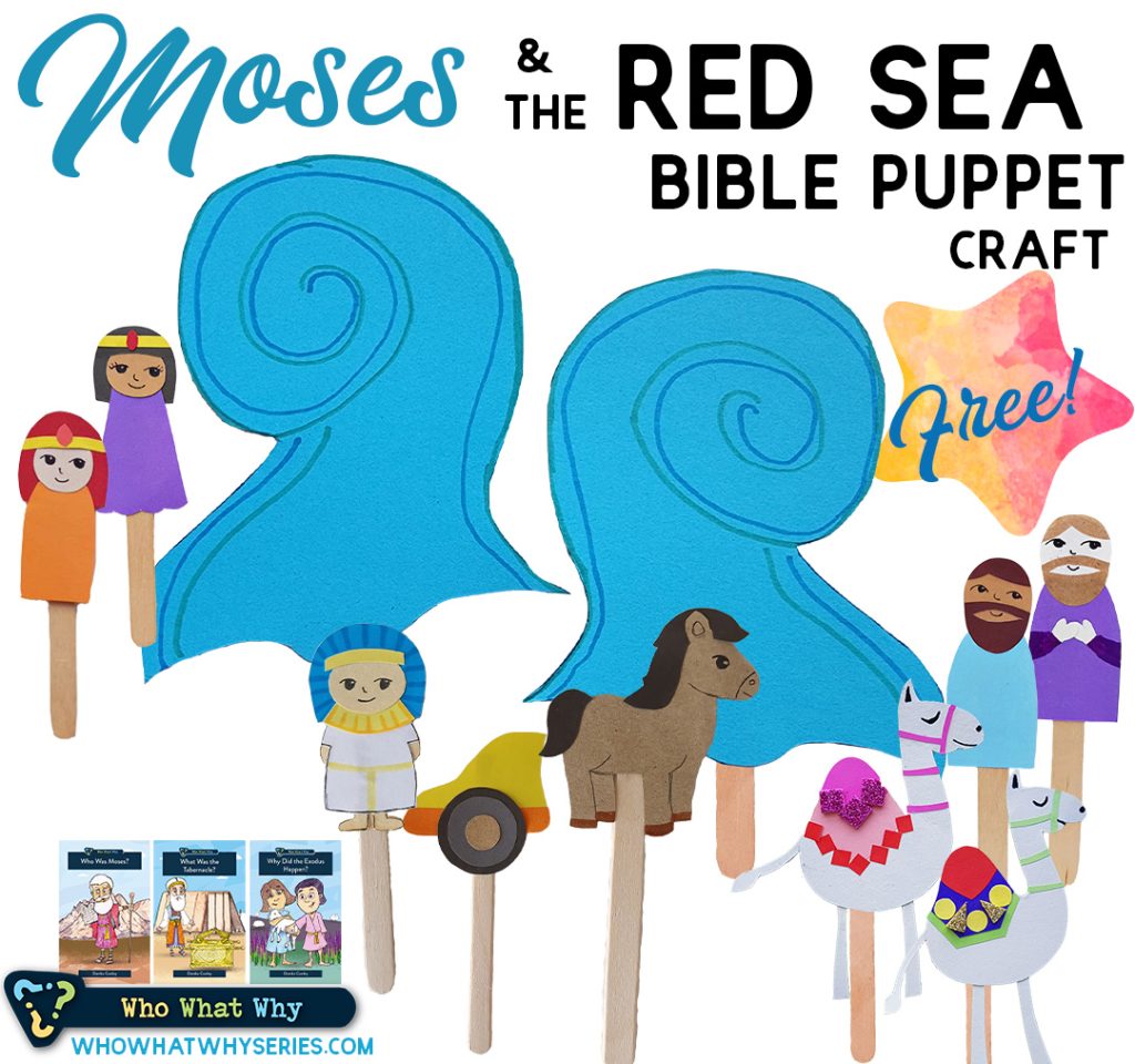 Moses and the Red Sea Craft | Bible Stick Puppets