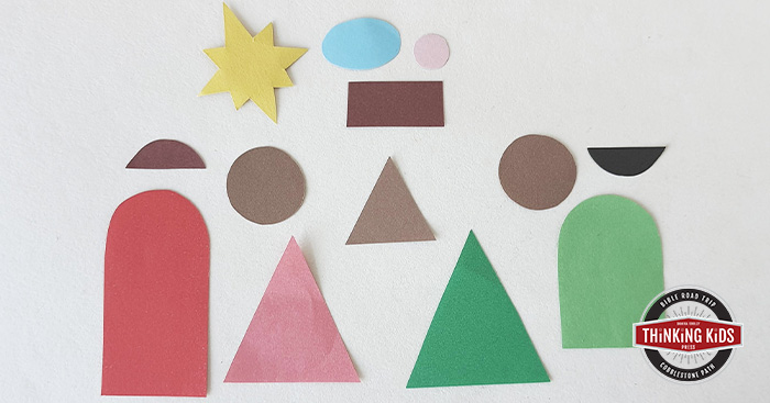 Nativity Scene Christmas Card Craft for Kids