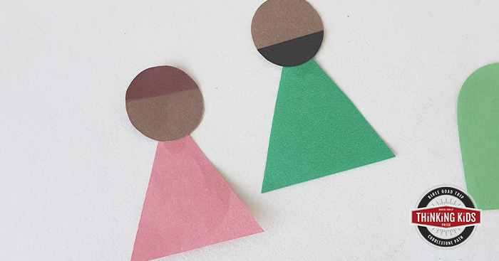 Nativity Scene Christmas Card Craft for Kids