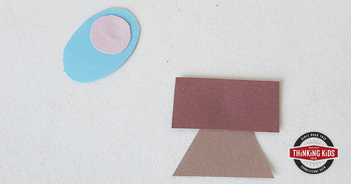 Nativity Scene Christmas Card Craft for Kids