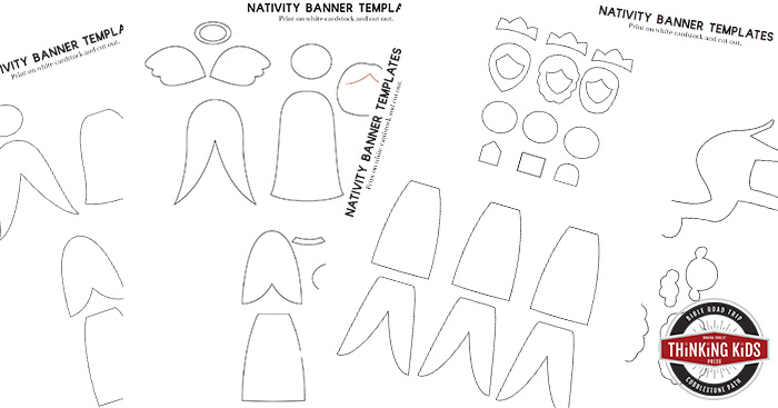 Paper Christmas Garland Craft