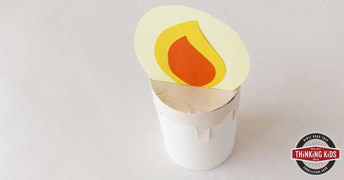 Jesus is the True Light | Christmas Candle Craft for Kids