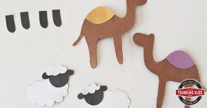 Paper Christmas Garland Craft