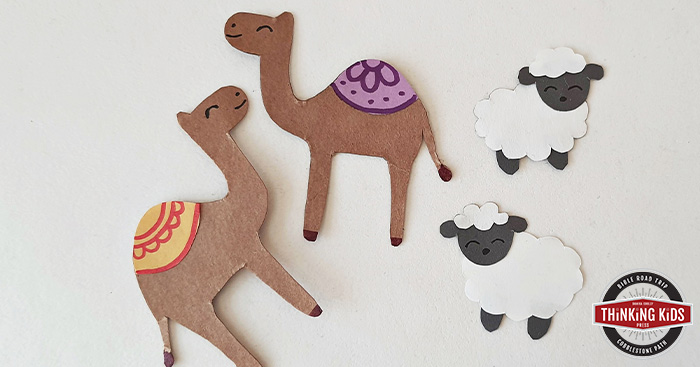 Paper Christmas Garland Craft
