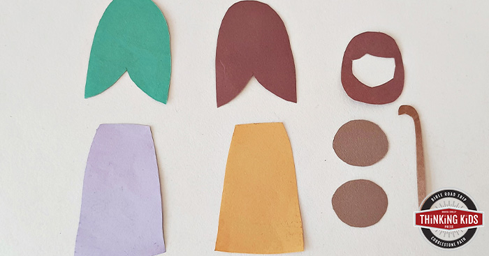 Paper Christmas Garland Craft