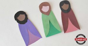Paper Christmas Garland Craft