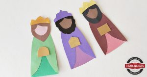 Paper Christmas Garland Craft