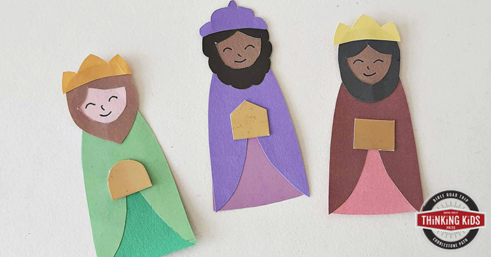 Paper Christmas Garland Craft