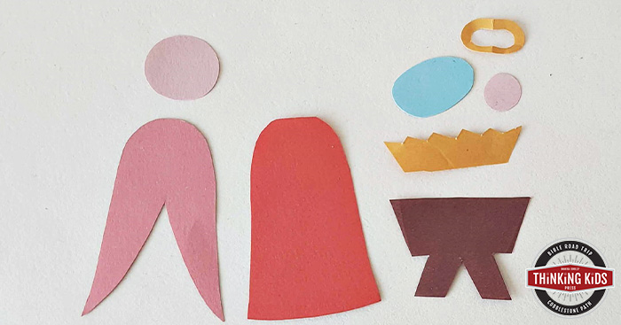 Paper Christmas Garland Craft
