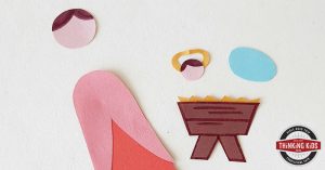 Paper Christmas Garland Craft