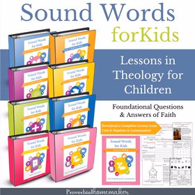 Sound Words Theology for Children