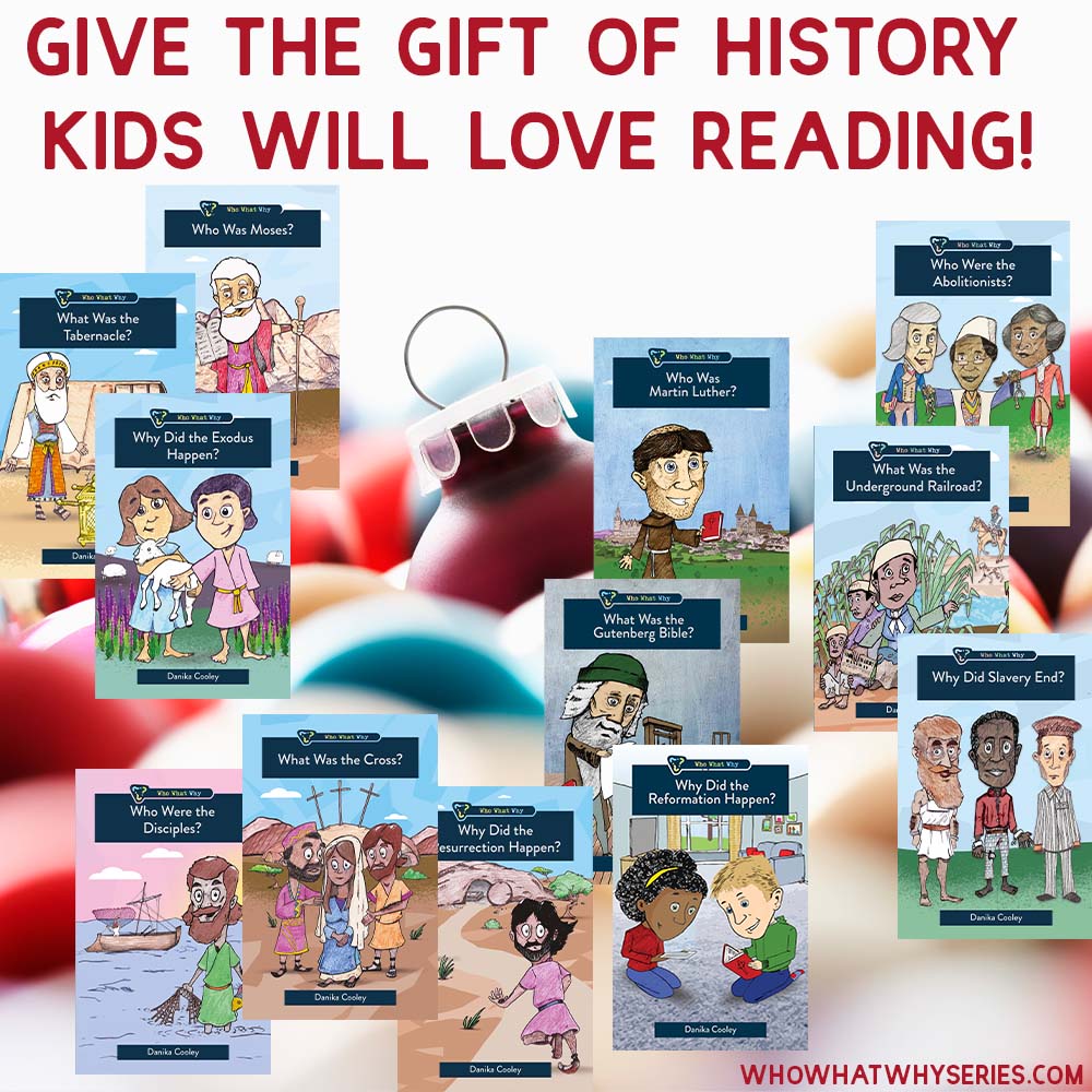 Give the gift of history kids will love reading!