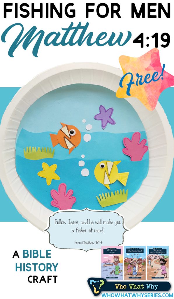 Fishing for Men | Matthew 4:19 Craft