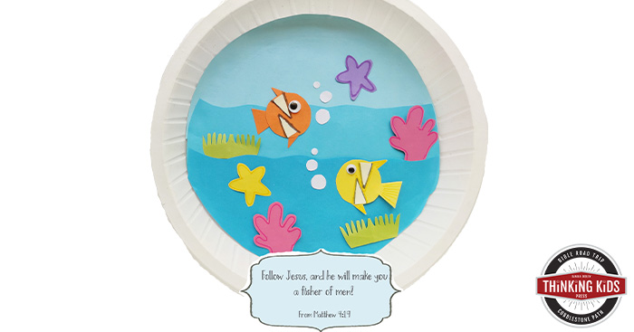 Fishing for Men | Matthew 4:19 Craft