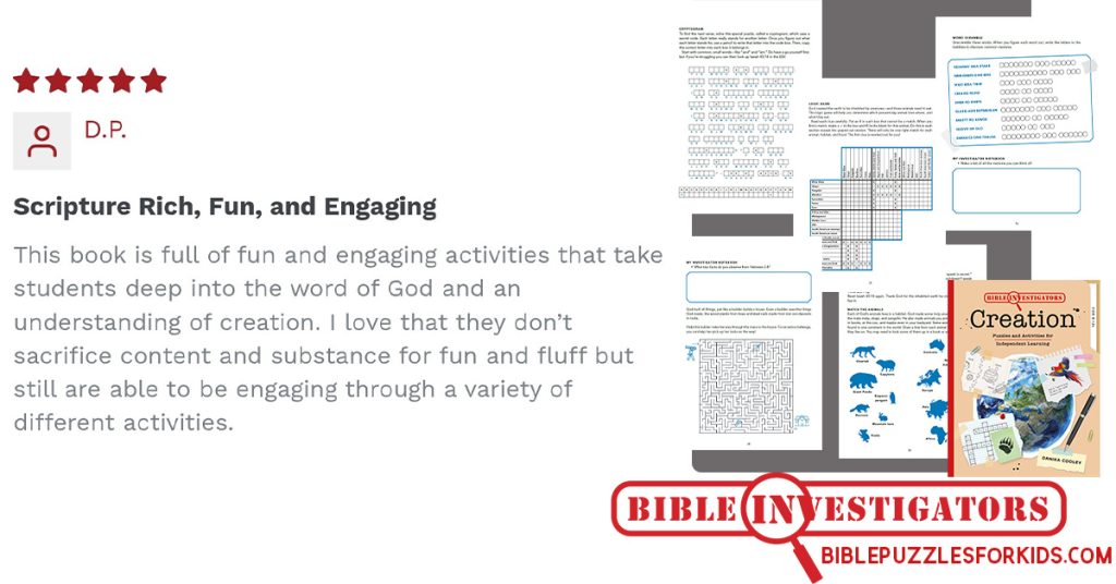 Bible Investigators: Creation | Review | DP