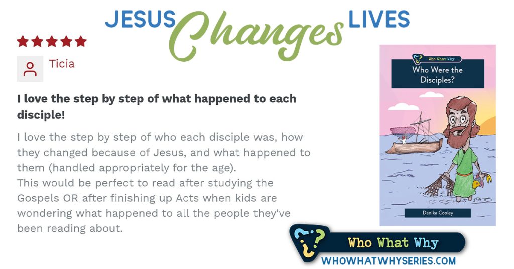 Who Were the Disciples? Ticia