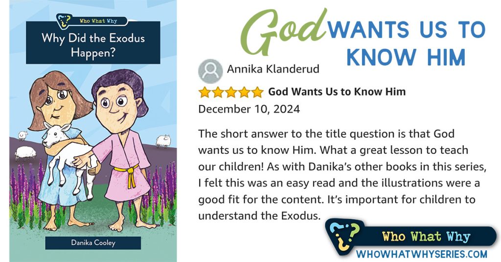 Why Did the Exodus Happen? | Sandra