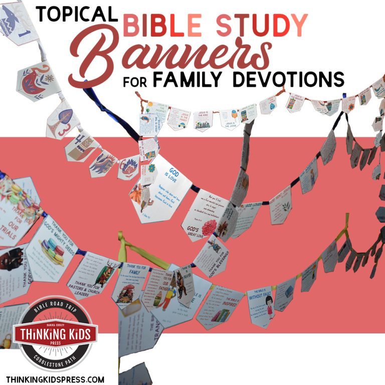 Topical Bible Study Banners for Family Devotions