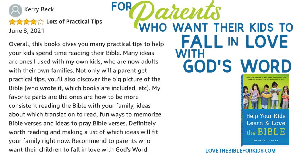 Help Your Kids Learn and Love the Bible Review