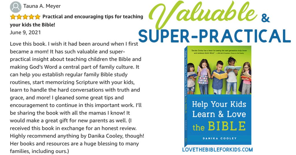 Help Your Kids Learn and Love the Bible Review