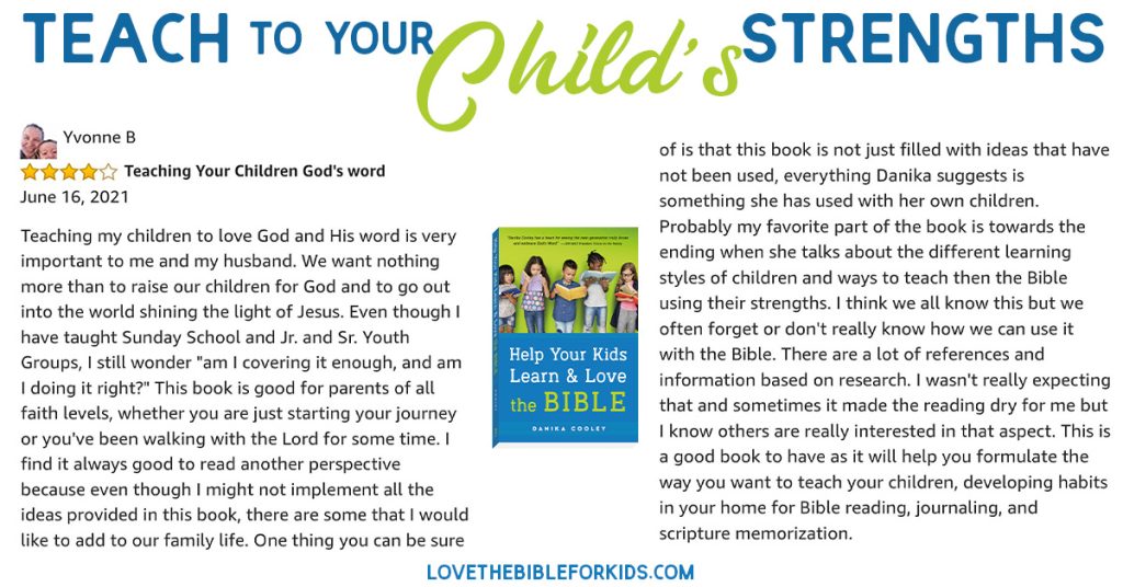 Help Your Kids Learn and Love the Bible Review