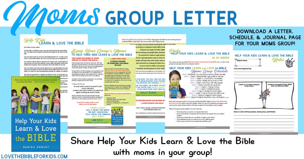 The Perfect Resource for Your Moms Group Bible Study
