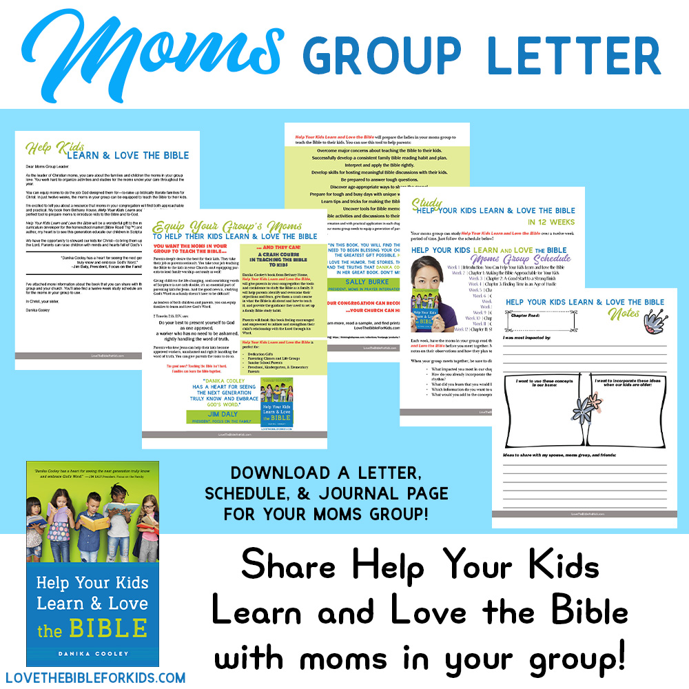 The Perfect Resource for Your Moms Group Bible Study