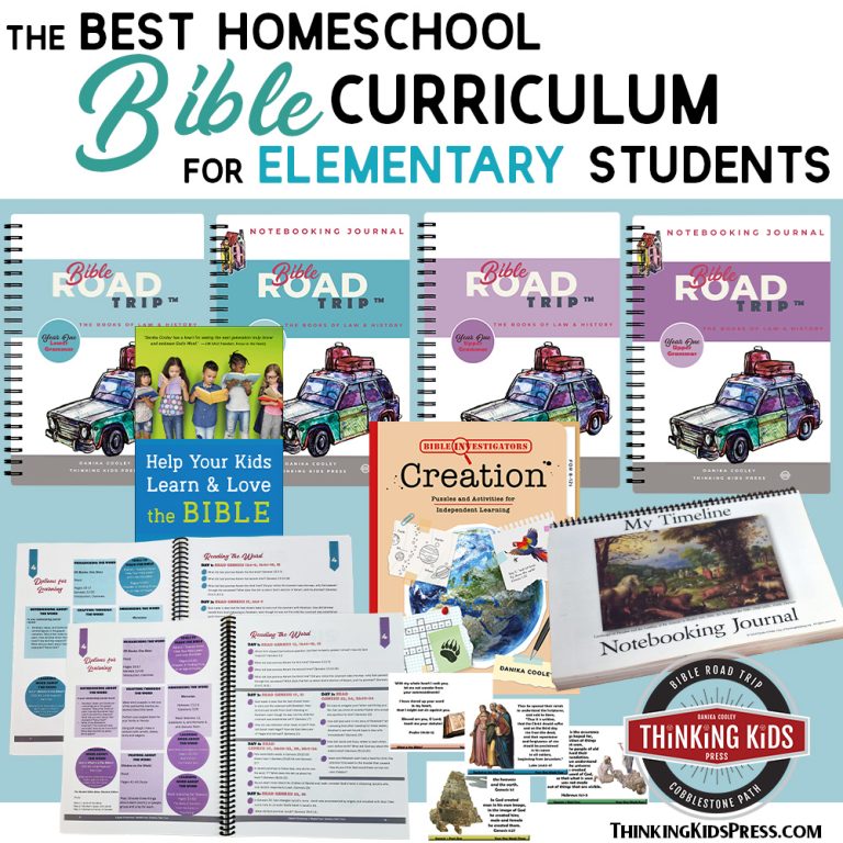 The Best Homeschool Bible Curriculum for Elementary Students