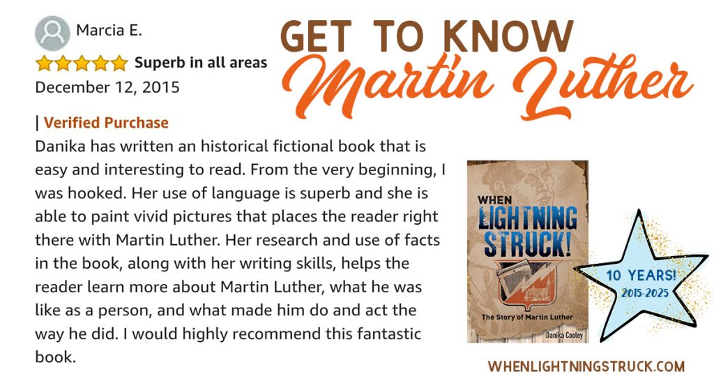 When Lightning Struck!: The Story of Martin Luther Review