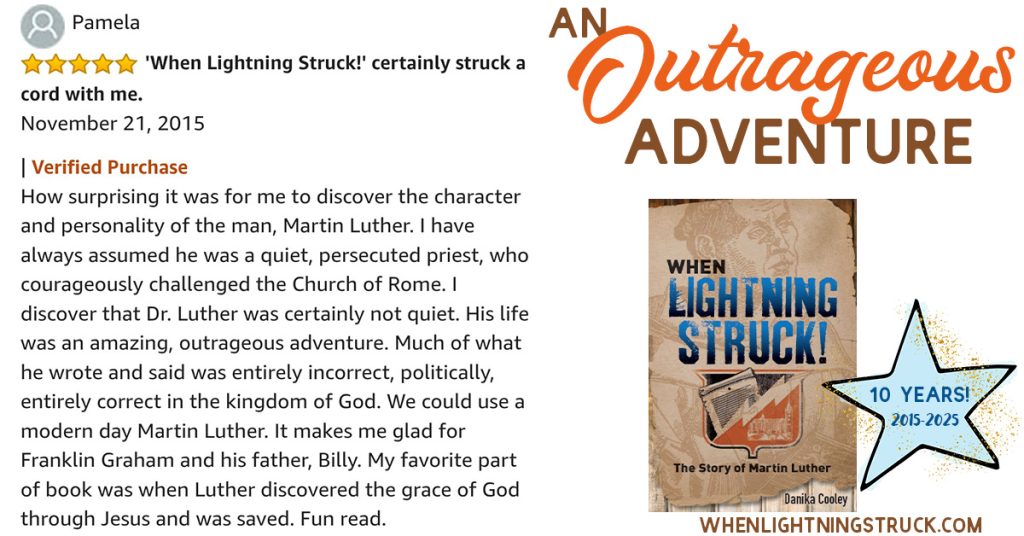 When Lightning Struck!: The Story of Martin Luther Review