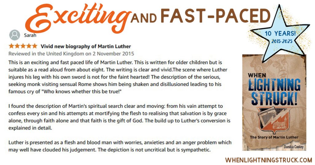 When Lightning Struck!: The Story of Martin Luther Review