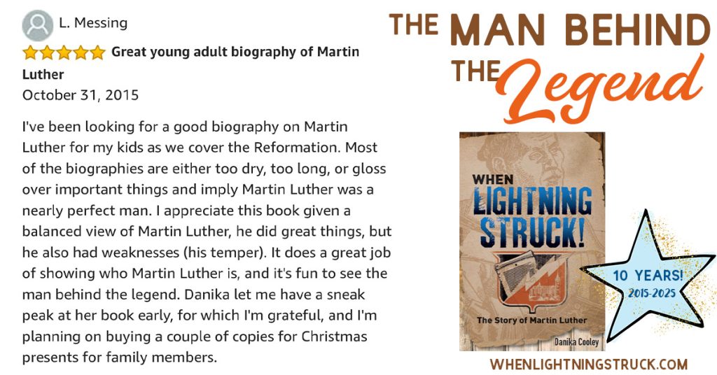 When Lightning Struck!: The Story of Martin Luther Review