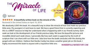 Wonderfully Made | God's Story of Life from Conception to Birth | by Danika Cooley