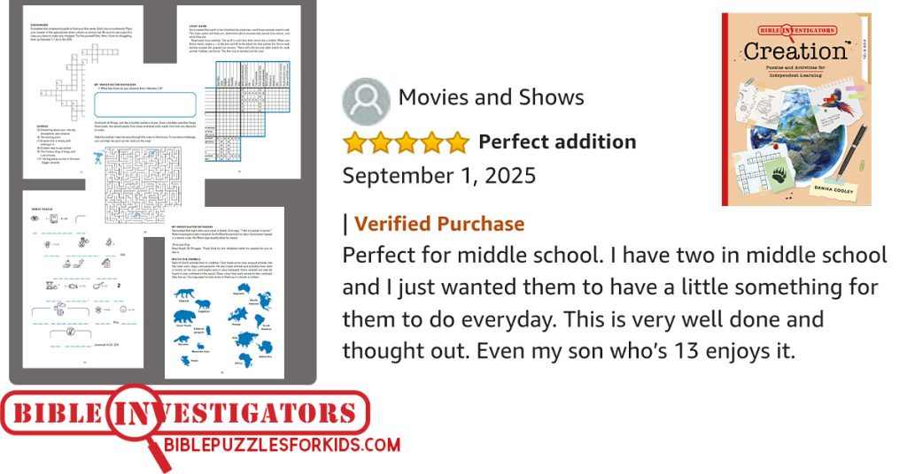 Bible Investigators: Creation | Movies and Shows Review