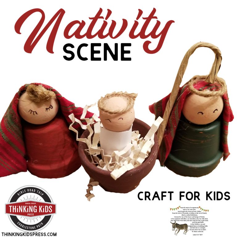 Nativity Scene Craft for Kids