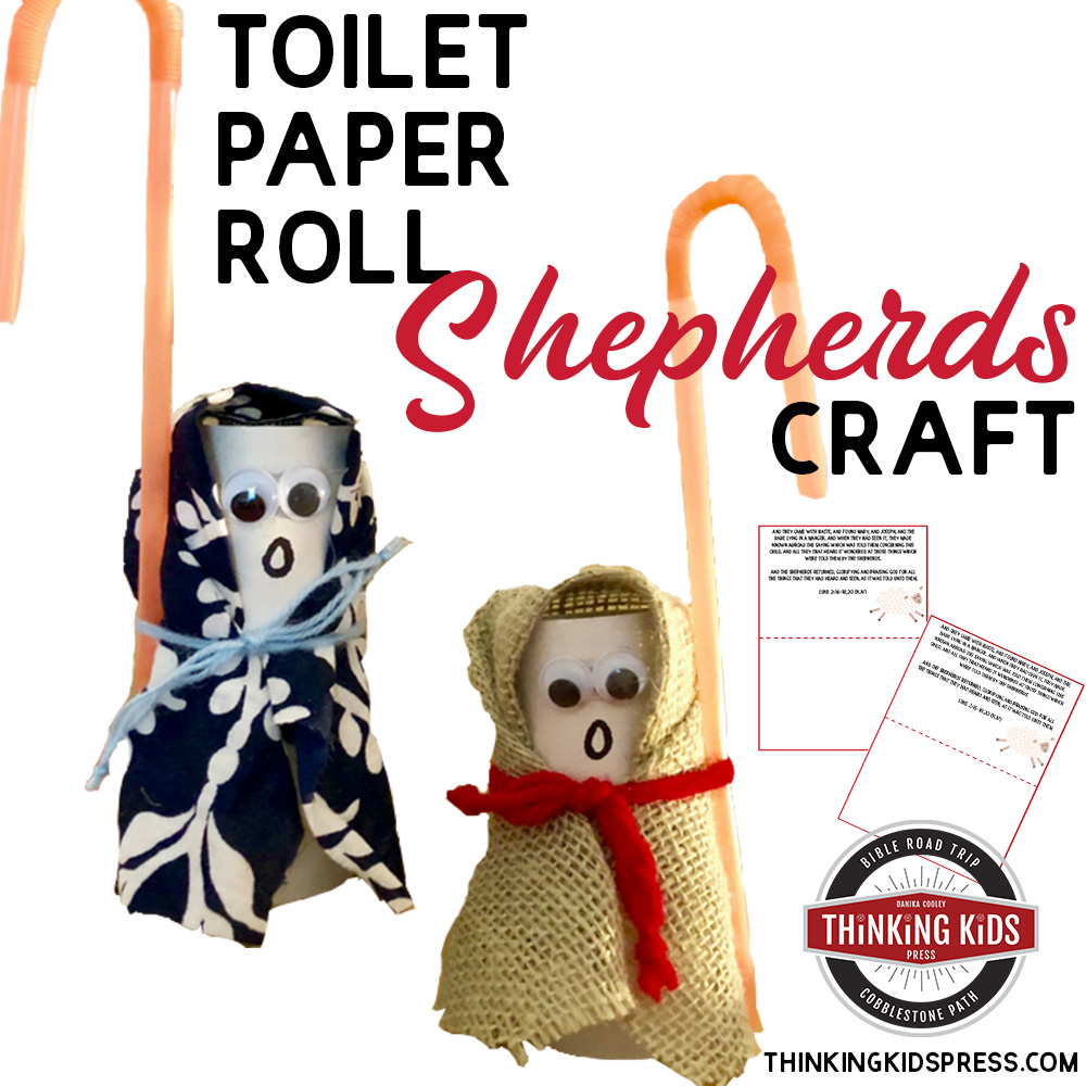 Toilet Paper Roll Shepherds Craft